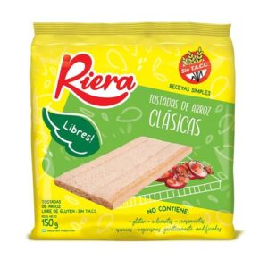 Tostadas de arros riera clásica 150 g