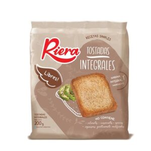 Tostadas riera 200 g harina integral