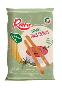 Grisines riera 160 g finas hierbas