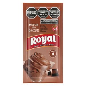Royal postre mousse chocolate