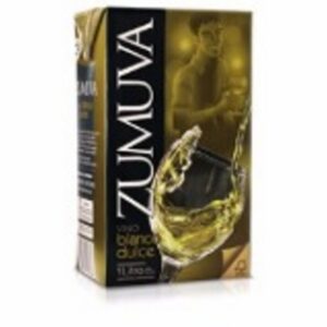 Vino zumuva blanco dulce 1 lt carton