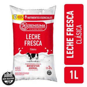 Leche la serenicima sachet entera 1 lt