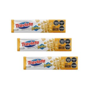 Galletitas traviatas quesitas quesos 96 g