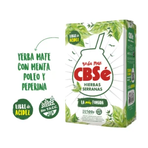 Yerba CBSE hierbas serranas menta poleoy peperina naturales medio kilo