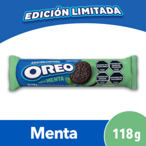 Galletitas oreo menta  118 g