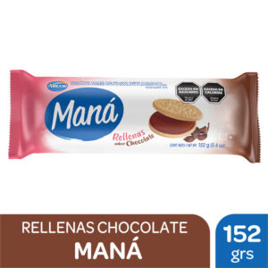 Galletitas mana rellena con chocolate 152 g