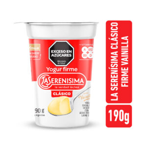 Yogur clasico la serenicima vainilla 190 g