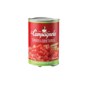 Tomate lata campagnola cubeteado 400g