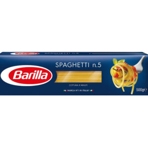 Fideo barrilla apaghtti n 5