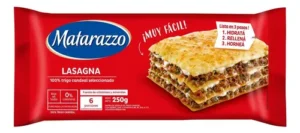Fideo matarazzo lasagna 250 g 6 porciones