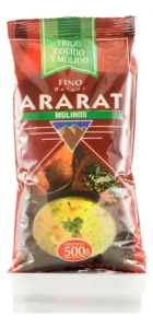 Trigo ararat cocido milido fino