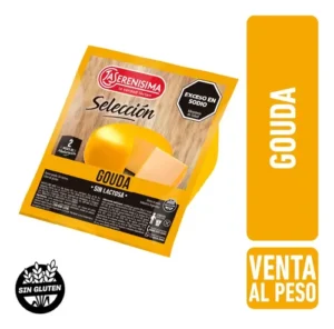 Queso gouda sin lactosa