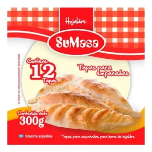 Tapa empanada su masa hojaldre 300 g 12 u