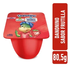 Postre danonino frutilla 80 g