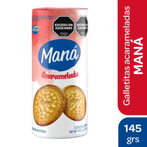 Galletitas mana con leche acaramelada 145g