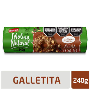 Galletitas molino natural 232 g avena