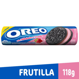 Galletitas oreo 118 g frutilla