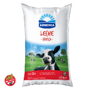 Leche armonía sachet entera 1 lt