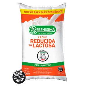 Leche la serenicima 0 lactosa sachet 1 lt