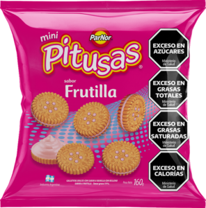 Galletitas mini pitusas frutillas 160 g