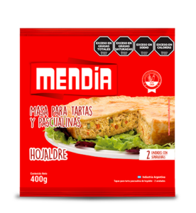 Tapa pascualina mendia hojaldre 400 g