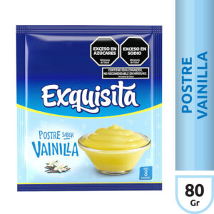Postre exquisita vainilla 80 g
