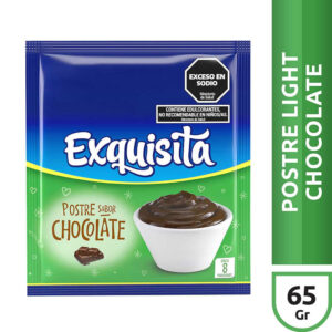 Postre exquisita chocolate 80 g