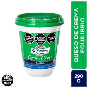 Queso untable la paulina descremada 290 g