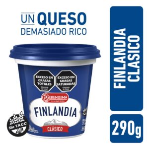 Queso untable finlandia clásico 290 g