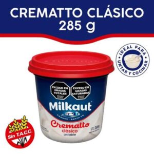 Crematto milkaut clásico 285 g