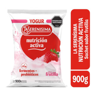 Yogur sachet frutilla 900 cc