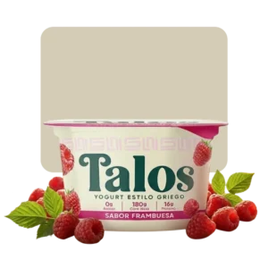 Yogur talo estulo griego frambuesa 180  g