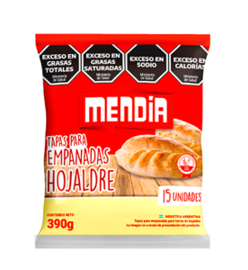 Tapa empanada mendia hogaldre 390 g 15 u