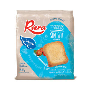 Tostada riera 200 g sin sal