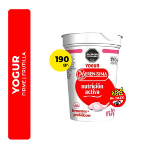 Yogur clasico la serenicima frutilla 190 g