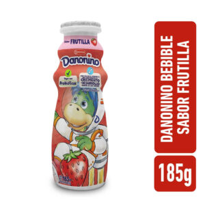 Yogur danonino botella 185 g frutilla