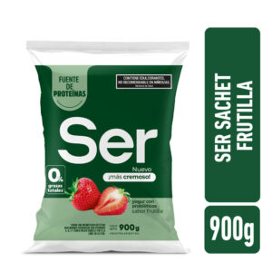 Yogur sachet ser frutilla 900 cc