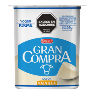 Yogur firme vainilla 120 g