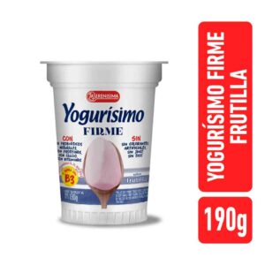 Yogur yogurisimo frutilla firme con probiotico 190 g