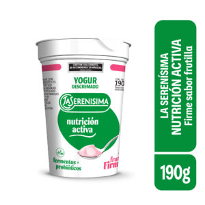 Yogur descremado la serenicima frutilla 190 g
