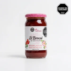 Mermelada el brocol 400g rosas mosqueta