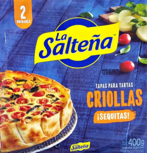 Tapa pascualina criolla la salteña 400g