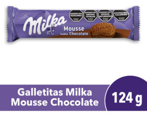 Galletitas milka mousse sabor chocolate 124 g