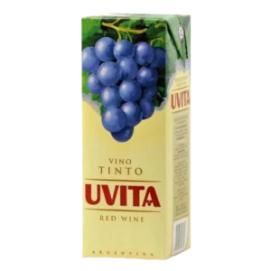 Vino uvita tinto 1 lt carton