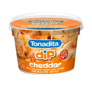 Queso pote tonadita 180g chedar