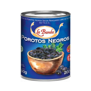 Poroto negro lata la banda