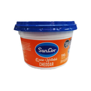 Queso sancor pote 190g chedar