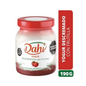 Yogur dahi frutilla