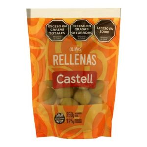 Aceitunas castel rrelena 250 g
