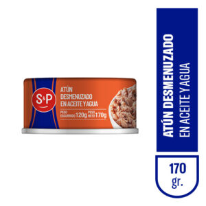 Atun desmenuzado aceite